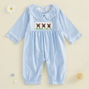 Baby Boy’s Pants Overalls Jumpsuit Romper